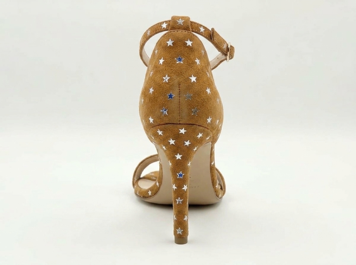 Camel Star Heels Sandals |